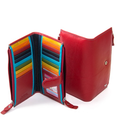 Большой женский кожаный кошелек Rainbow Dr.Bond WRN-23 Большой женский кожаный кошелек Rainbow Dr.Bond WRN-23
