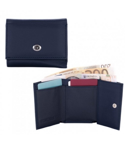 Кошелек женский ST Leather Accessories синий ST 440 купить за 680 грн. Кошелек женский ST Leather Accessories синий ST 440 купить за 680 грн.