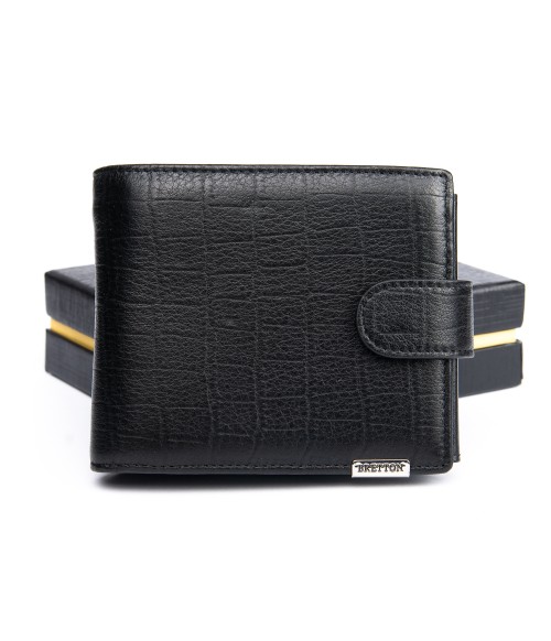 Кожаный мужской кошелек Bretton CROCO-M3603 Кожаный мужской кошелек Bretton CROCO-M3603