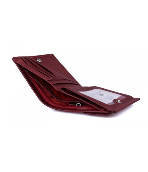 Кошелек женский ST Leather Accessories бордовый Кошелек женский ST Leather Accessories бордовый