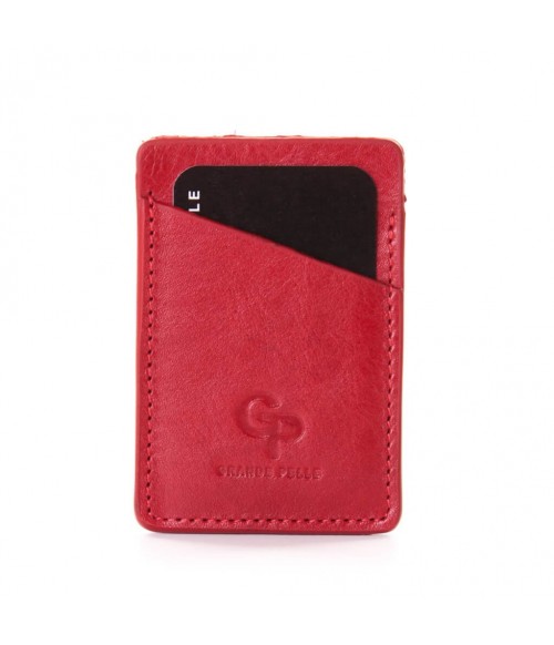 Кожаный женский кардхолдер CardCase красный Кожаный женский кардхолдер CardCase красный