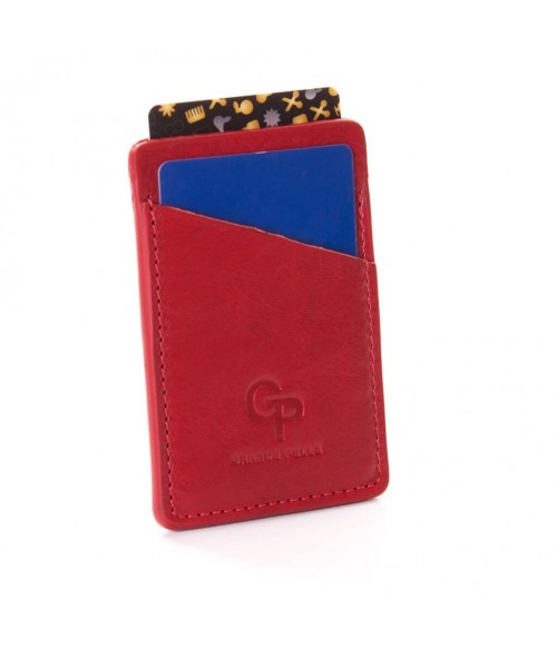 Кожаный женский кардхолдер CardCase красный Кожаный женский кардхолдер CardCase красный