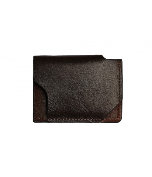 Кожаный мужской кардхолдер CardCase коричневый / терракот Кожаный мужской кардхолдер CardCase коричневый / терракот