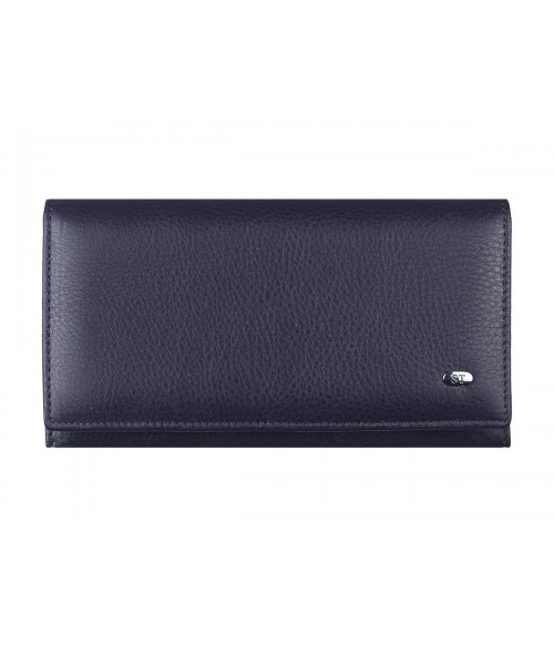 Кошелек женский ST Leather Accessories фиолетовый Кошелек женский ST Leather Accessories фиолетовый