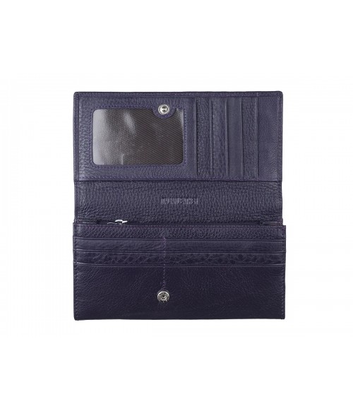 Кошелек женский ST Leather Accessories фиолетовый Кошелек женский ST Leather Accessories фиолетовый
