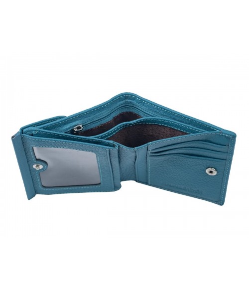 Кошелек женский ST Leather Accessories голубой Кошелек женский ST Leather Accessories голубой