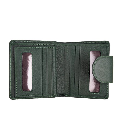 Кошелек женский ST Leather Accessories зеленый Кошелек женский ST Leather Accessories зеленый